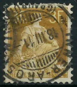 SCHWEIZ 1908 Nr 110 gestempelt 37B3C6