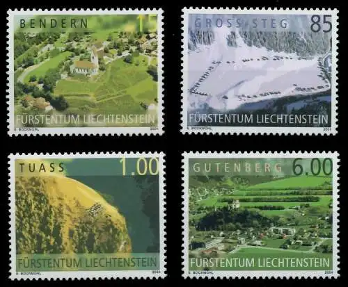 LIECHTENSTEIN 2004 Nr 1348-1351 postfrisch SEE18D6