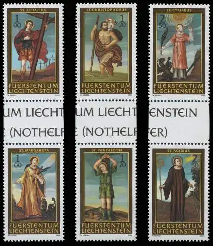 LIECHTENSTEIN 2004 Nr 1341ZS-1346ZS postfrisch 393A52