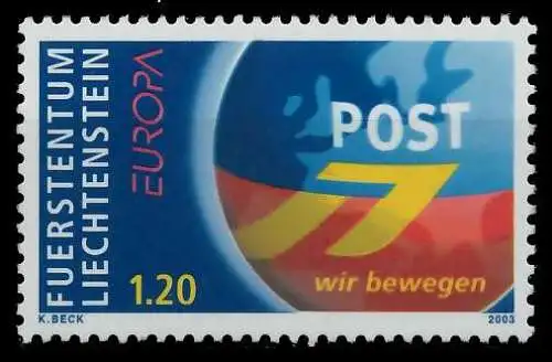 LIECHTENSTEIN 2003 Nr 1310 postfrisch SEE192E