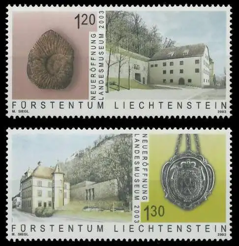 LIECHTENSTEIN 2003 Nr 1319-1320 postfrisch SEE192A