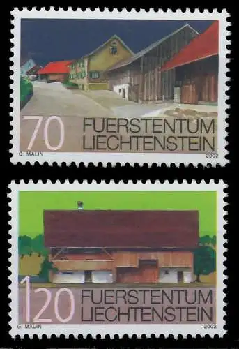 LIECHTENSTEIN 2002 Nr 1294-1295 postfrisch SEE195A