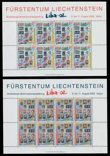 LIECHTENSTEIN 2002 Nr 1297KB-1298KB postfrisch 393A9E