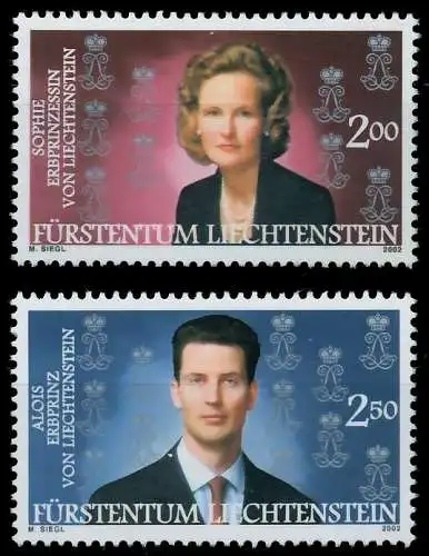 LIECHTENSTEIN 2002 Nr 1299-1300 postfrisch SEE1952