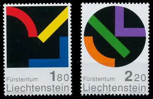 LIECHTENSTEIN 2001 Nr 1281-1282 postfrisch SEE1976