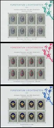 LIECHTENSTEIN 2001 Nr 1259KB-1261KB postfrisch SEE19A6