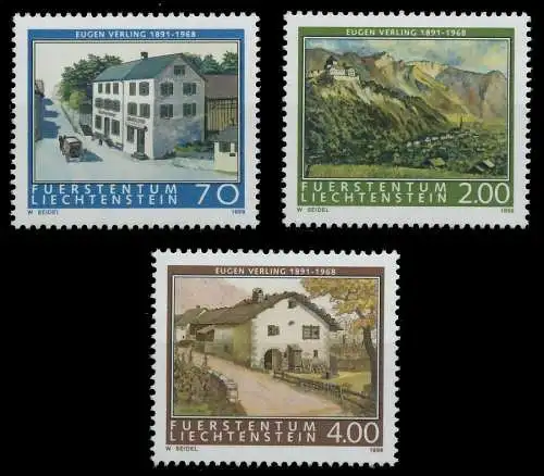 LIECHTENSTEIN 1999 Nr 1212-1214 postfrisch SEE19FE