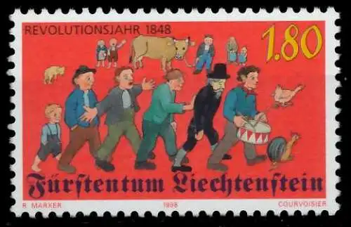 LIECHTENSTEIN 1998 Nr 1179 postfrisch SEE1A22