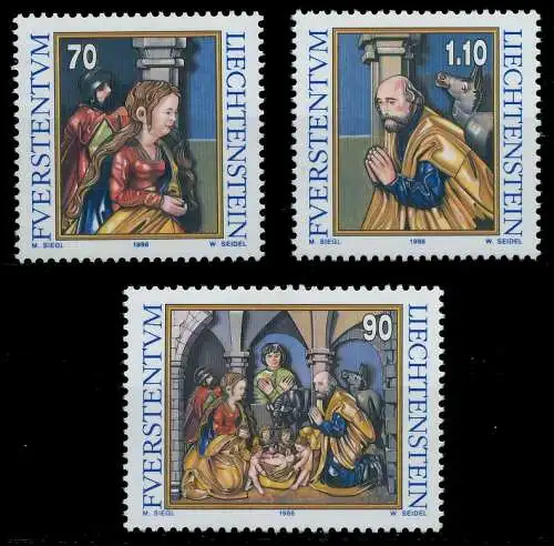 LIECHTENSTEIN 1998 Nr 1183-1185 postfrisch SEE1A26