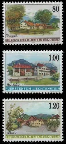 LIECHTENSTEIN 1999 Nr 1192-1194 postfrisch SEE1A0A