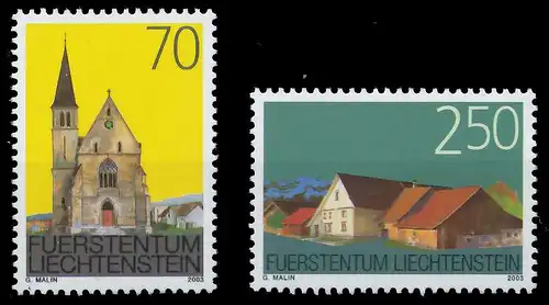 LIECHTENSTEIN 2003 Nr 1314-1315 postfrisch SEE18FE