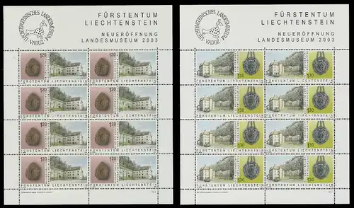 LIECHTENSTEIN 2003 Nr 1319KB-1320KB postfrisch 393A92