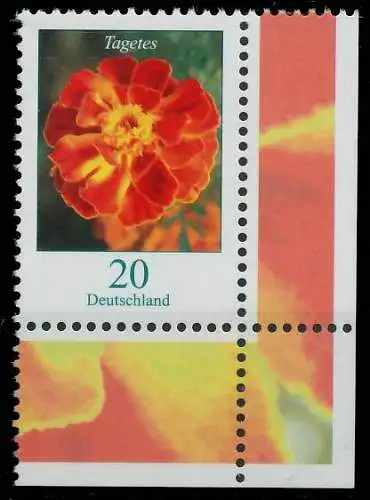 BRD BUND DS BLUMEN Nr 2471A postfrisch ECKE-URE 393C0E