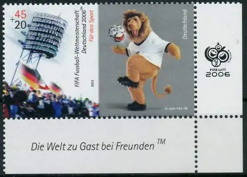 BRD BUND 2005 Nr 2439 postfrisch ECKE-URE 397F32