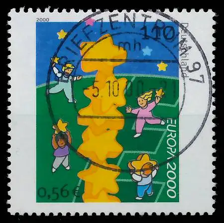 BRD BUND 2000 Nr 2113 zentrisch gestempelt 3A3EAE
