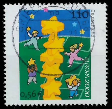 BRD BUND 2000 Nr 2113 zentrisch gestempelt 3A3ECA