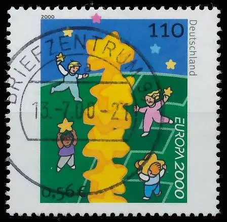 BRD BUND 2000 Nr 2113 zentrisch gestempelt 3A3ECE