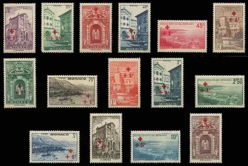 MONACO 1940 Nr 205-219 ungebraucht 3AD506