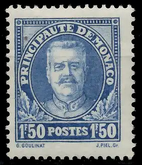 MONACO 1933 Nr 119 ungebraucht 3AD65A
