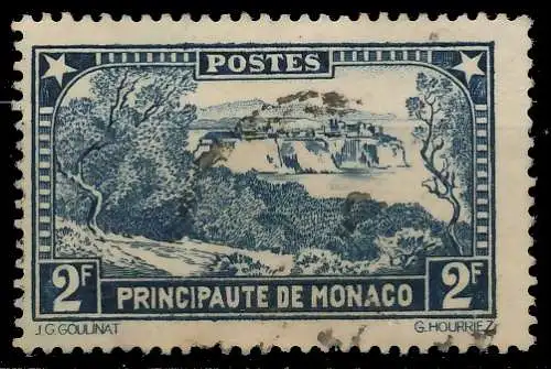 MONACO 1933 Nr 131 gestempelt 3AD672