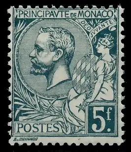 MONACO 1921 Nr 50 ungebraucht 3AD6DA