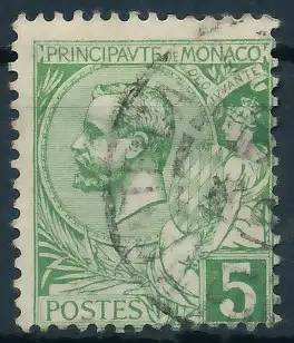 MONACO 1901 Nr 22 gestempelt 3AD78E