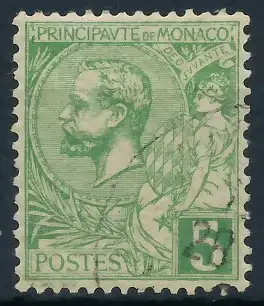MONACO 1901 Nr 22 gestempelt 3AD786