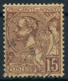 MONACO 1901 Nr 24 gestempelt 3AD79A