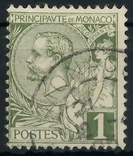 MONACO 1891 Nr 11 gestempelt 3AD7C2