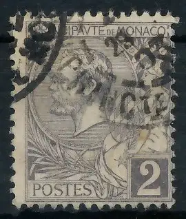 MONACO 1891 Nr 12 gestempelt 3AD7CA