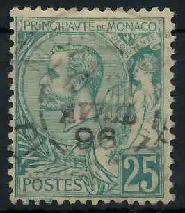 MONACO 1891 Nr 16 gestempelt 3AD7F6