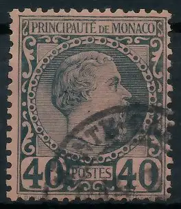 MONACO 1885 Nr 7 gestempelt 3AD9E6