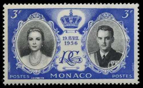 MONACO 1956 Nr 563 postfrisch SF098BE