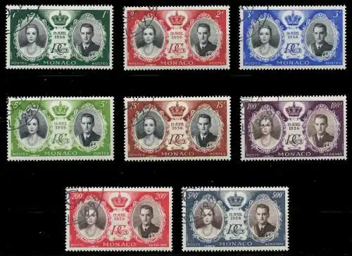 MONACO 1956 Nr 561-568 gestempelt 3B33F2