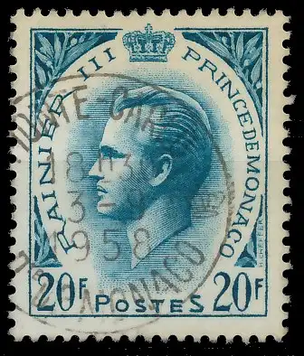 MONACO 1957 Nr 583 zentrisch gestempelt 3B344A