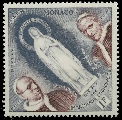 MONACO 1958 Nr 590 postfrisch 3B34E6