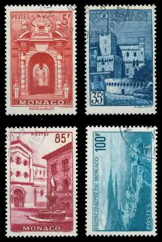 MONACO 1959 Nr 618-621 gestempelt 3B35FA