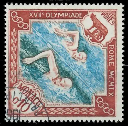 MONACO 1960 Nr 630 gestempelt 3B3726