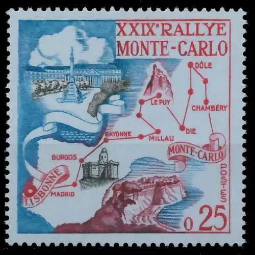 MONACO 1960 Nr 642 postfrisch 3B379E
