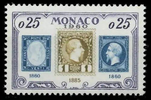 MONACO 1960 Nr 641 postfrisch SF09CFE