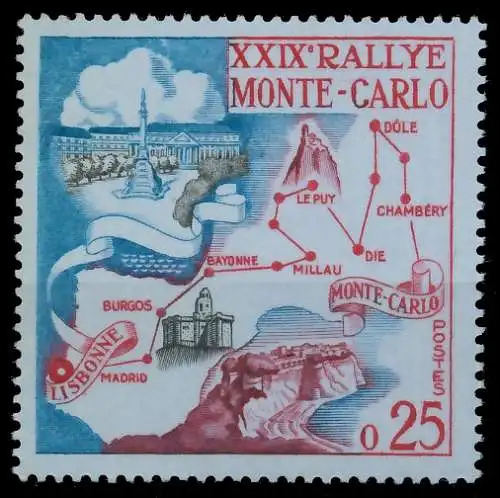 MONACO 1960 Nr 642 postfrisch 3B379A