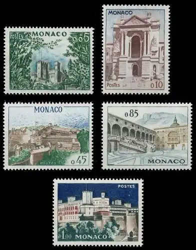 MONACO 1960 Nr 644-648 postfrisch 3B3822