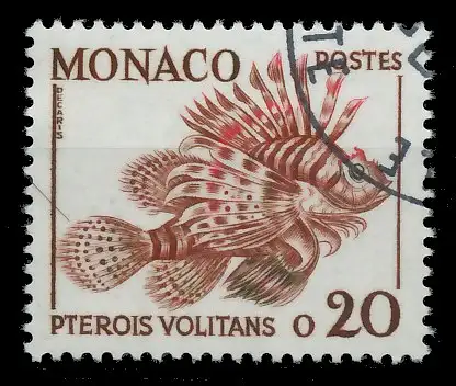MONACO 1960 Nr 652 gestempelt 3B390E