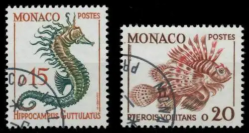 MONACO 1960 Nr 651-652 gestempelt 3B38F6