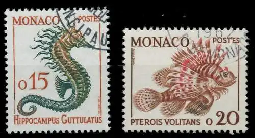 MONACO 1960 Nr 651-652 gestempelt 3B3906