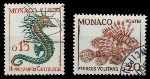 MONACO 1960 Nr 651-652 gestempelt 3B390A