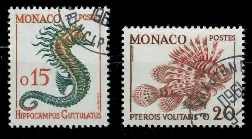 MONACO 1960 Nr 651-652 gestempelt 3B38FE