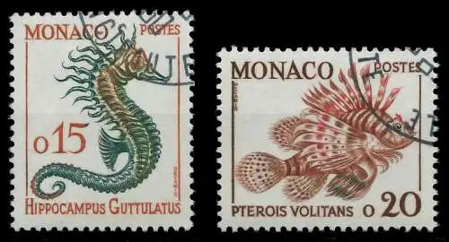 MONACO 1960 Nr 651-652 gestempelt 3B38FA