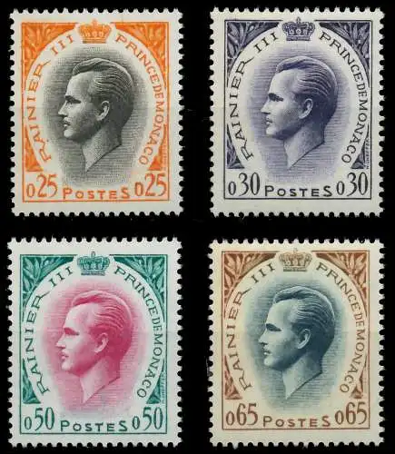 MONACO 1960 Nr 657-660 postfrisch 3B393A