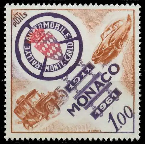 MONACO 1961 Nr 665 postfrisch SF09F52